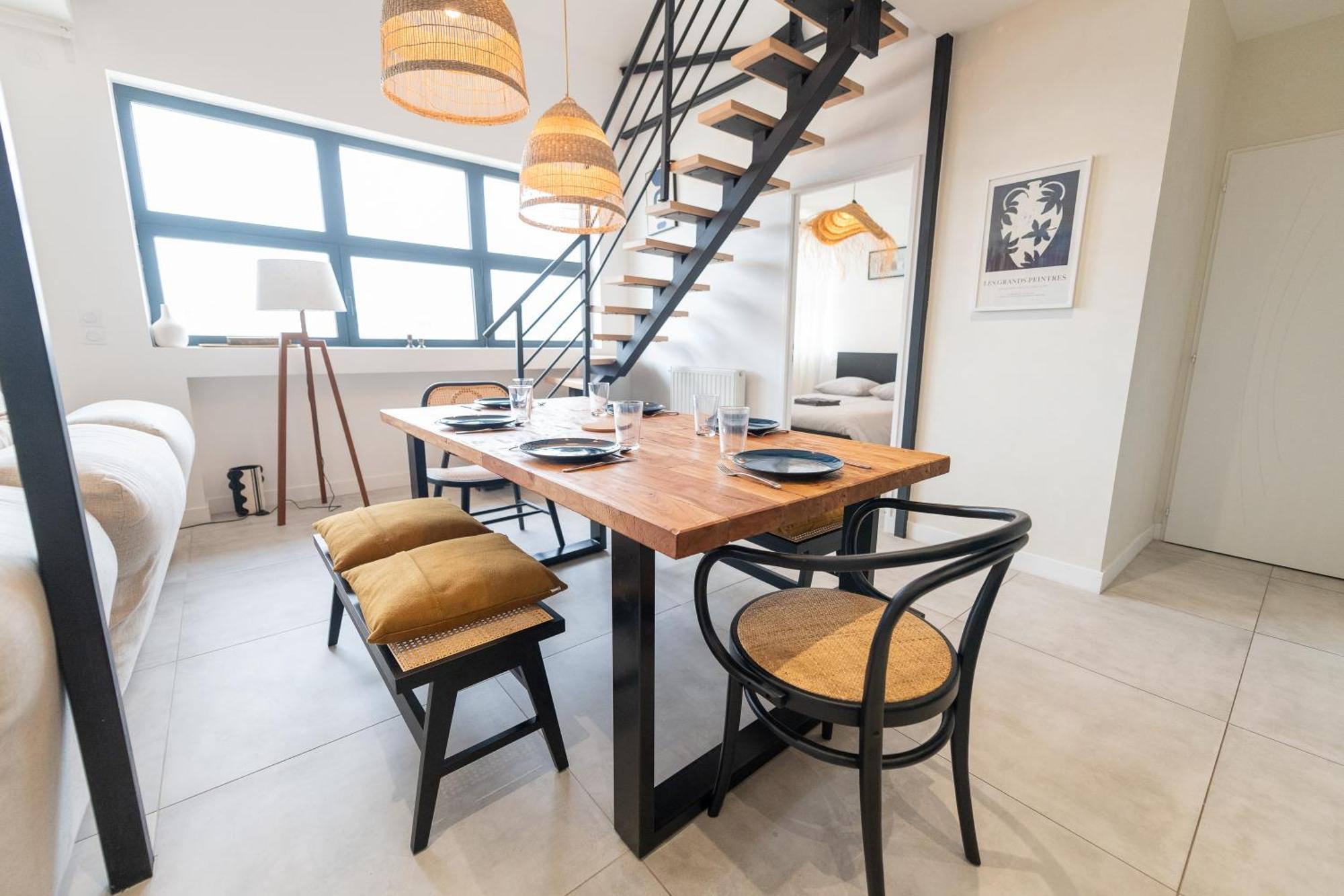Kasa Madura - Duplex Au Calme Tout Equipe Saint-Etienne  Exteriér fotografie