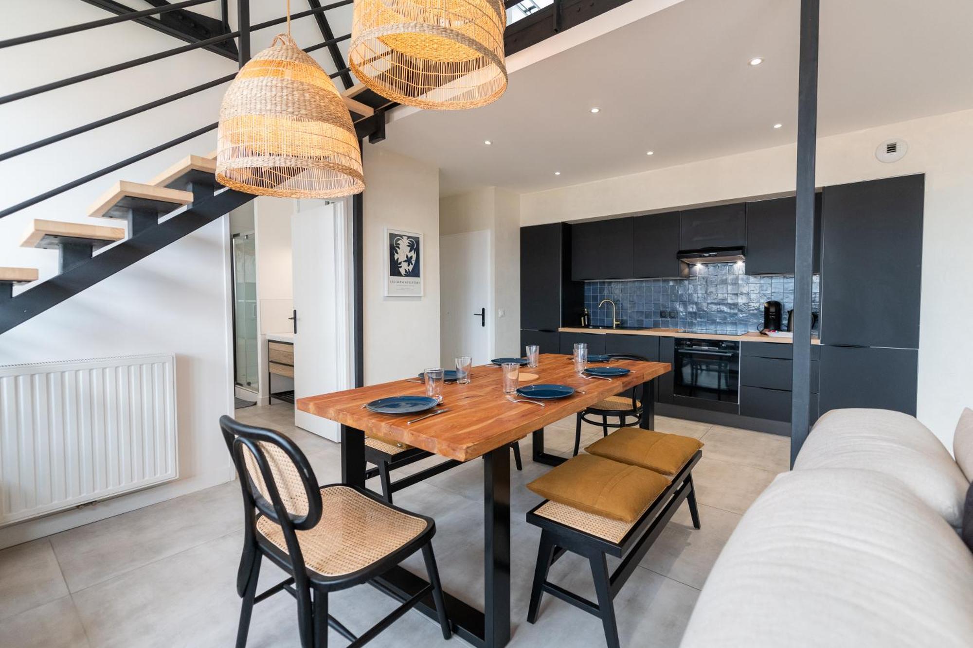 Kasa Madura - Duplex Au Calme Tout Equipe Saint-Etienne  Exteriér fotografie